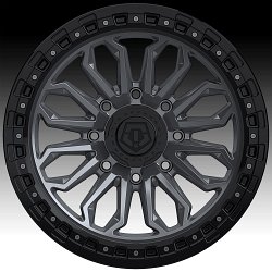 TIS Wheels 556AB (8-Lug) Satin Anthracite Custom Truck Wheels 3